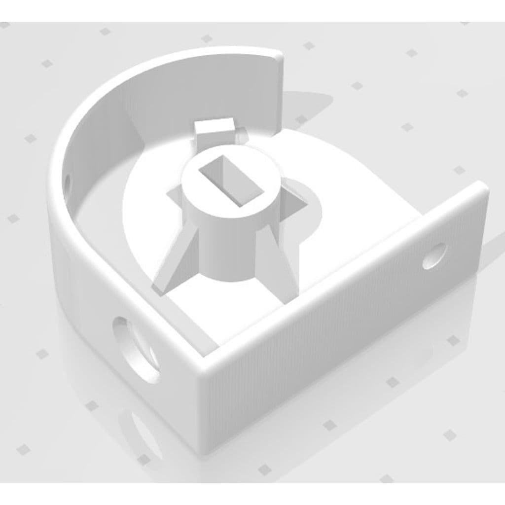 Back cover roller brackets